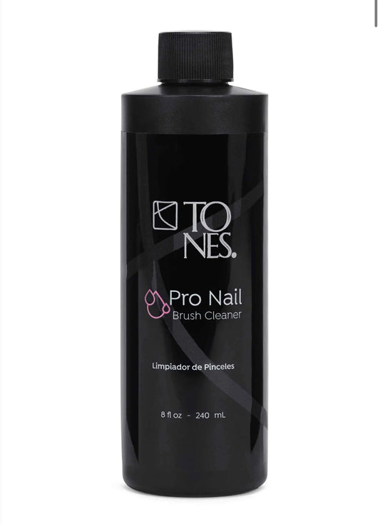 Nail brush cleaner