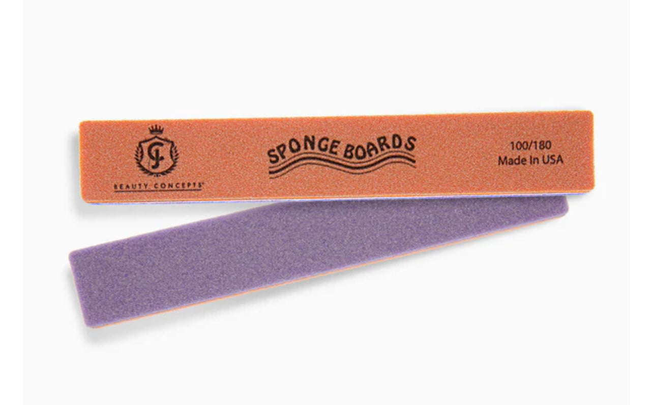 Orange purple sponge long