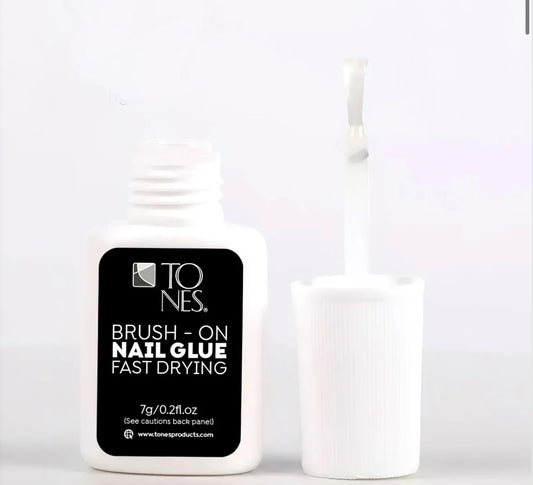 Brush nail glue