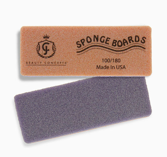 Orange purple sponge